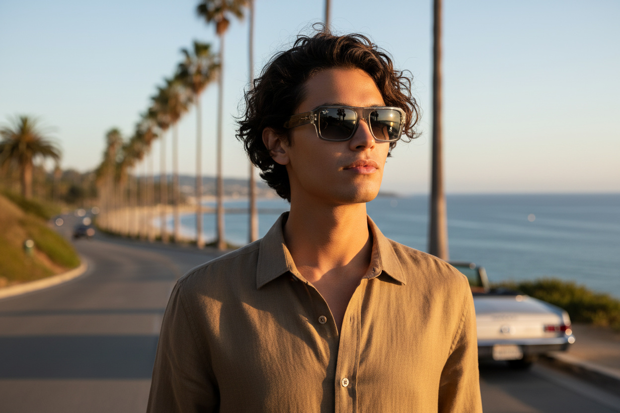 Vooraanzicht Ray-Ban FLACKO (RB4454 - 680571)