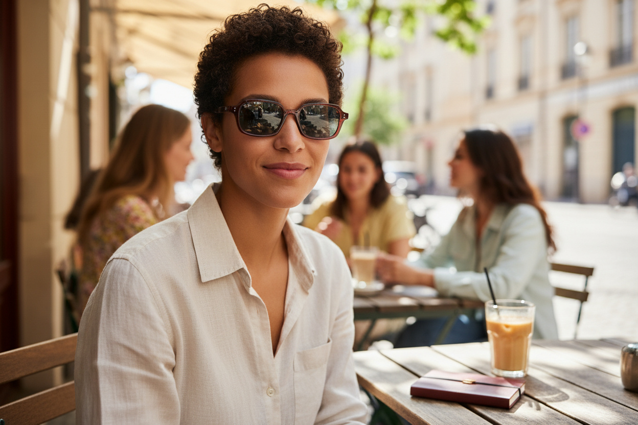 Vooraanzicht Ray-Ban ZURI (RB4455 - 680980)