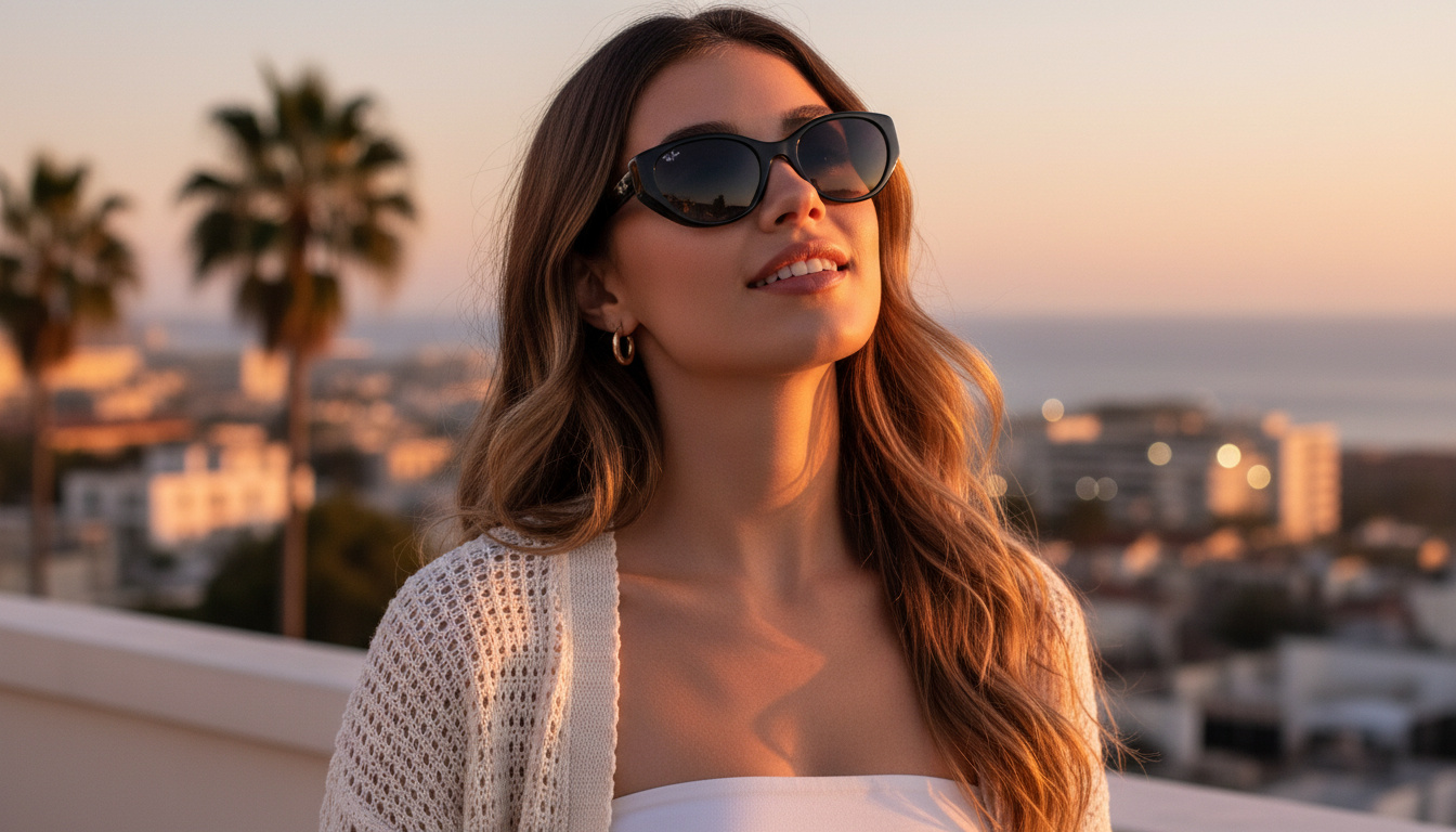 Vooraanzicht Ray-Ban RB4457D (667711)