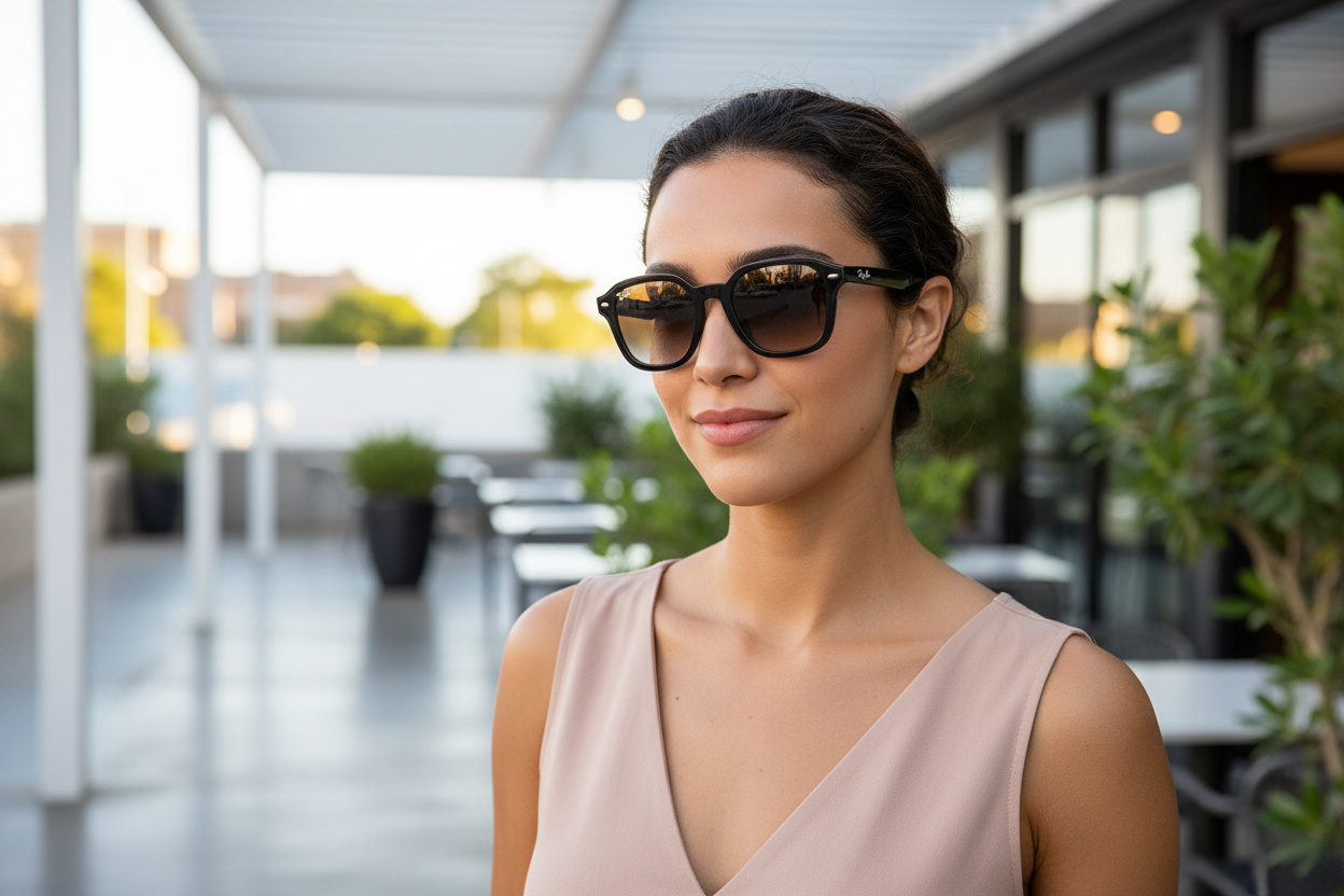 Vooraanzicht Ray-Ban RB4458D (714/13)