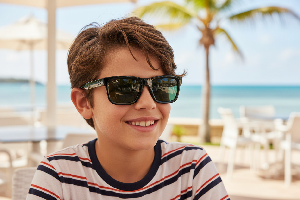 Vooraanzicht Ray-Ban Kids RJ9196S (100/71)