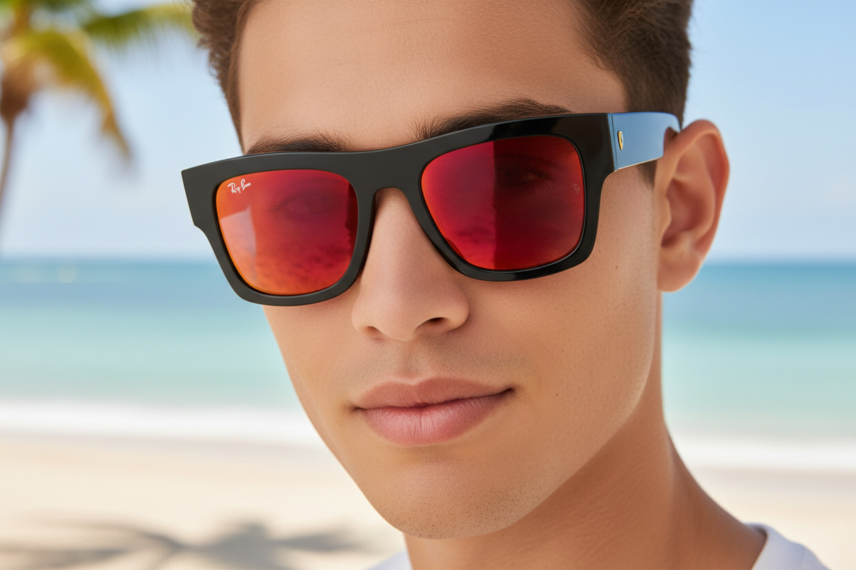 Vooraanzicht Ray-Ban RB2217M (F6016P)