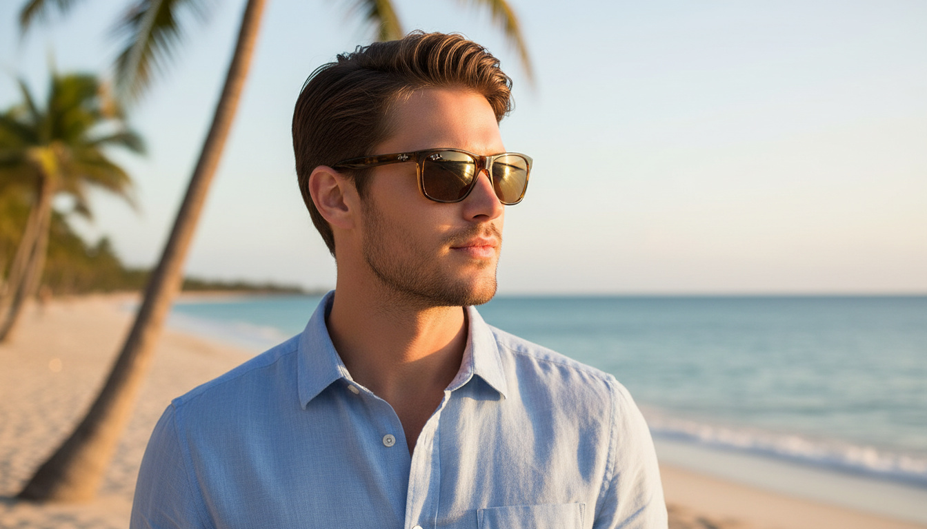 Vooraanzicht Ray-Ban RB4181 (RB4181 - 710/83)