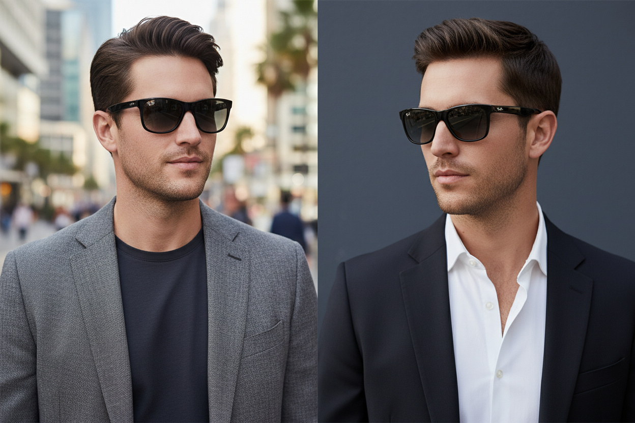 Vooraanzicht Ray-Ban RB4181 (RB4181 - 601/71)