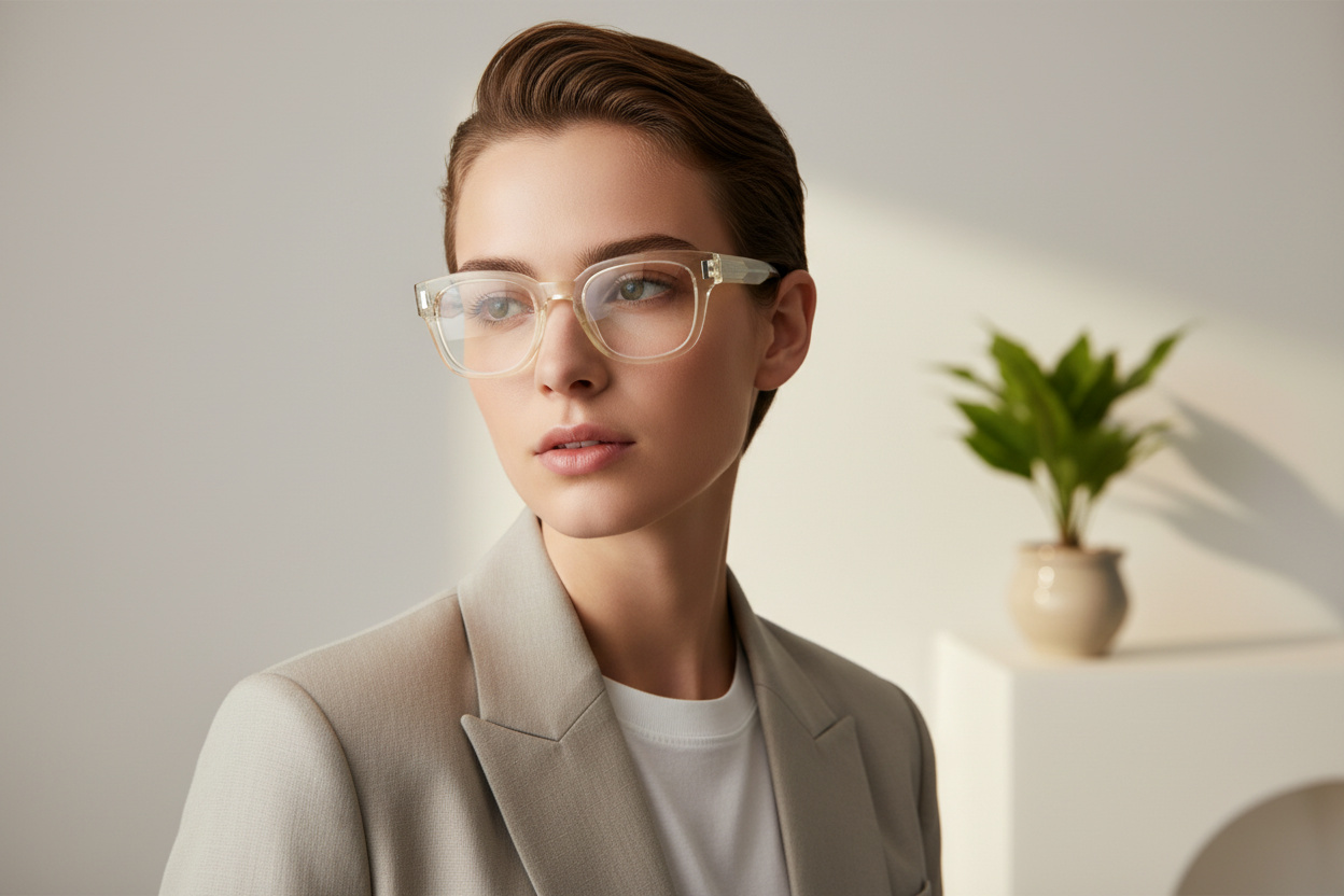 Vooraanzicht Saint Laurent SL 838 OPT (004)