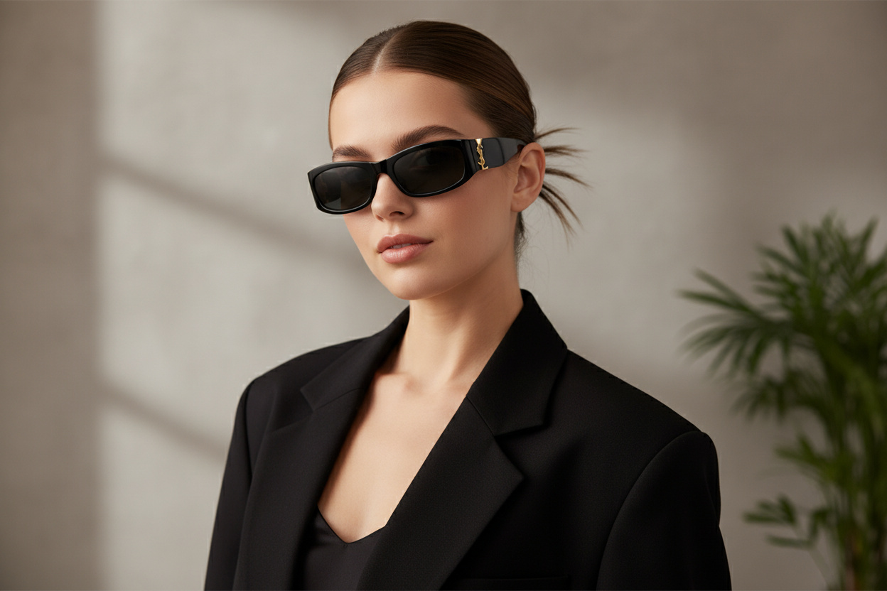 Vooraanzicht Saint Laurent SL M152 (001)