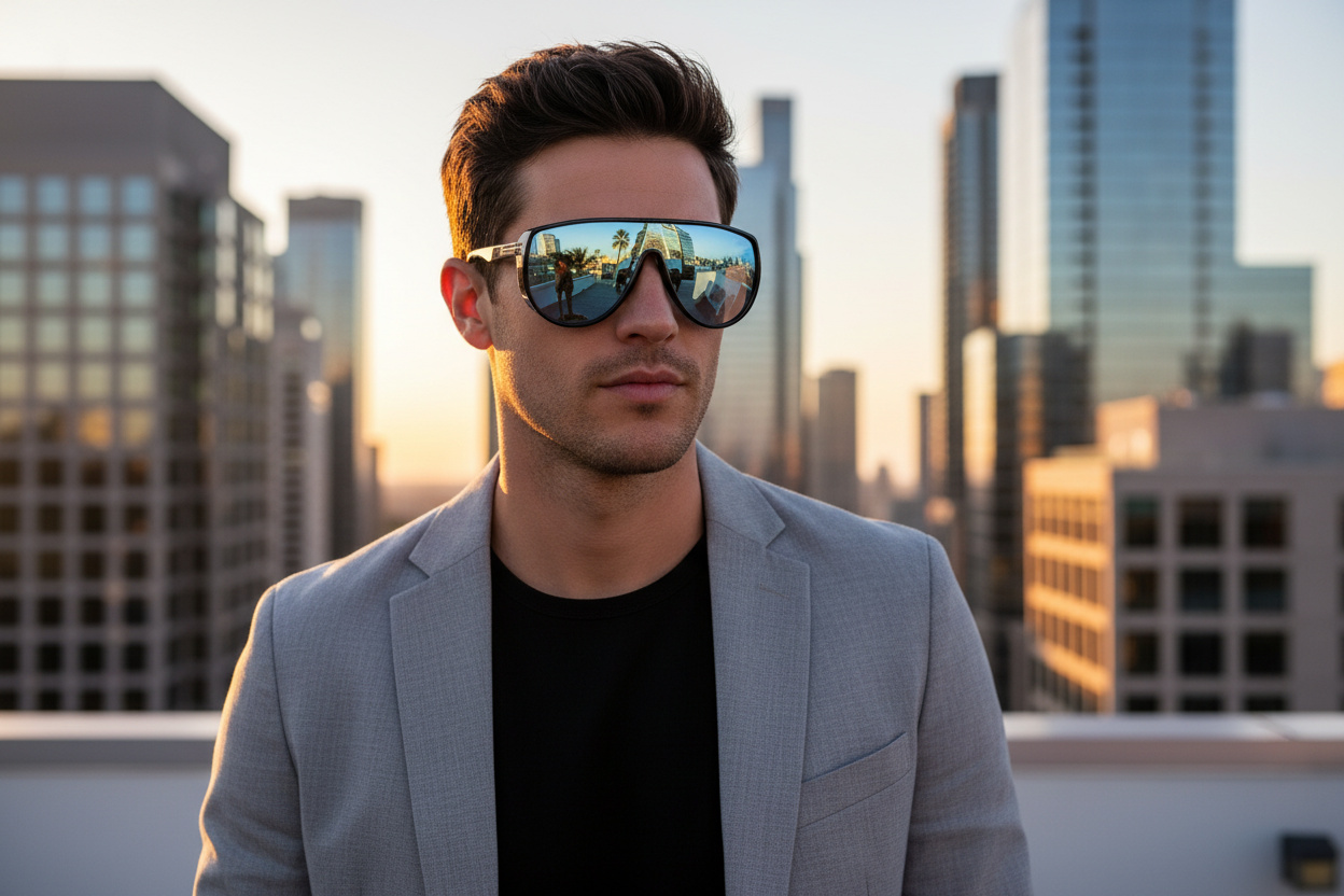 Vooraanzicht Tom Ford ACHILLES (FT1182 - 01V)