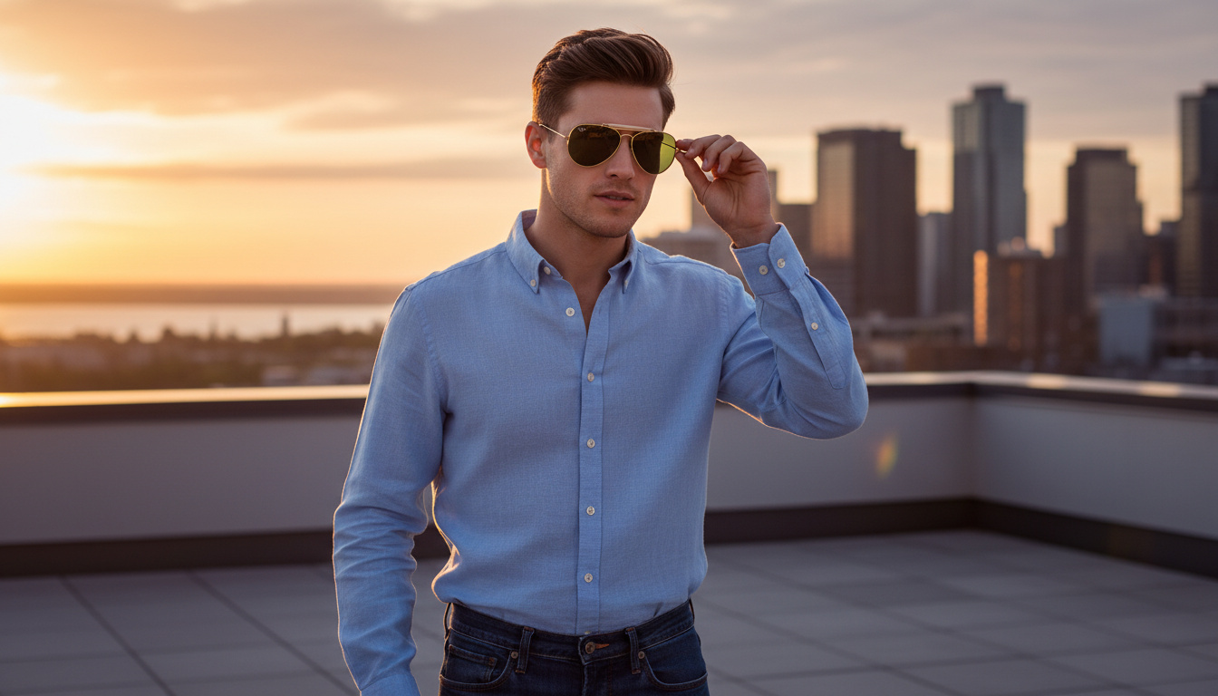 Vooraanzicht Ray-Ban OUTDOORSMAN I (RB3030 - L0216)
