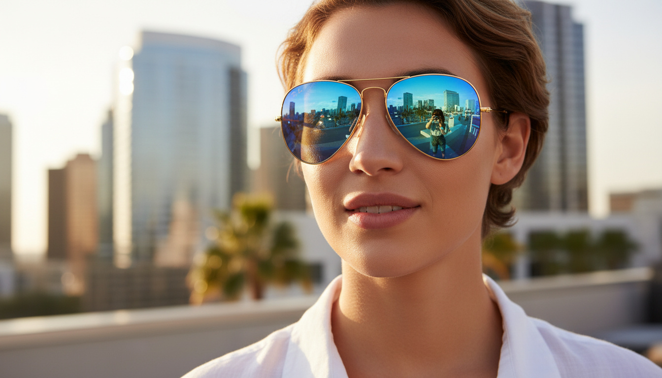 Vooraanzicht Ray-Ban AVIATOR LARGE METAL (RB3025 - 112/17)