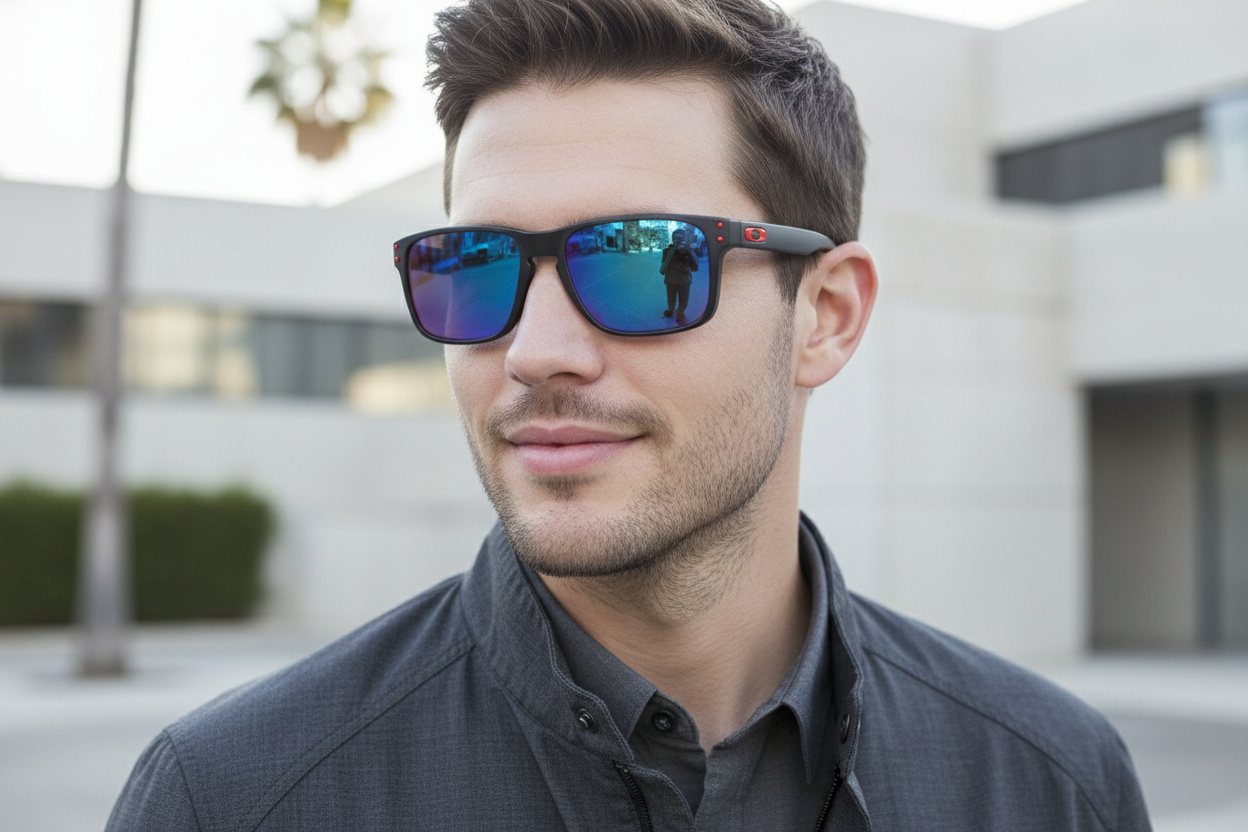 Vooraanzicht Oakley HOLBROOK (OO9102 - 910236)