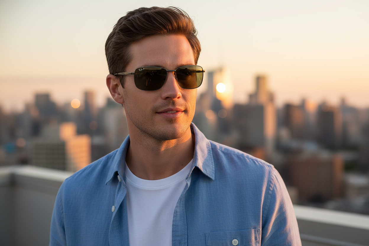 Vooraanzicht Ray-Ban N/A (RB3498 - 002/9A)
