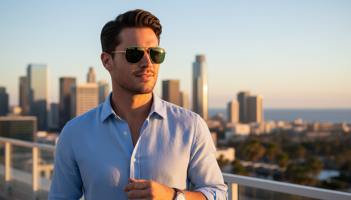Vooraanzicht Ray-Ban CARAVAN (RB3136 - 001)
