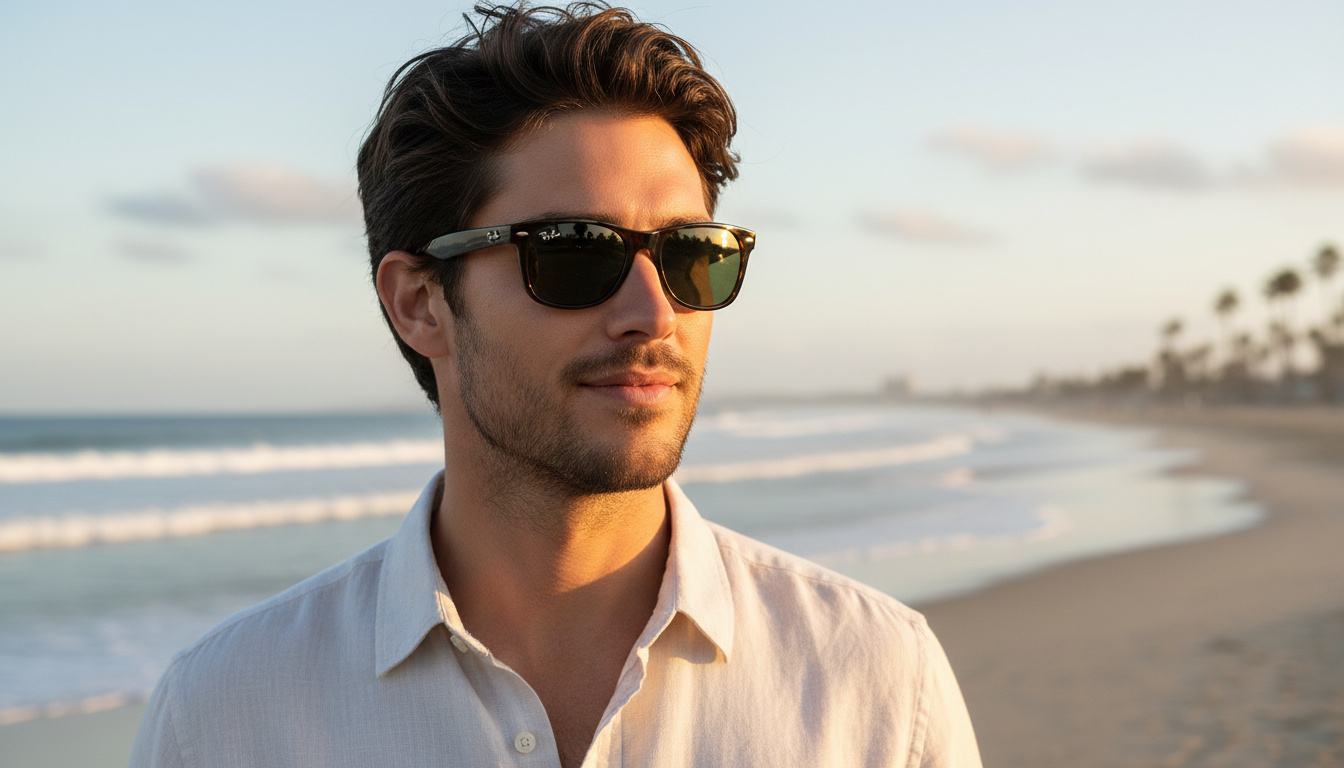 Vooraanzicht Ray-Ban NEW WAYFARER (RB2132 - 902)