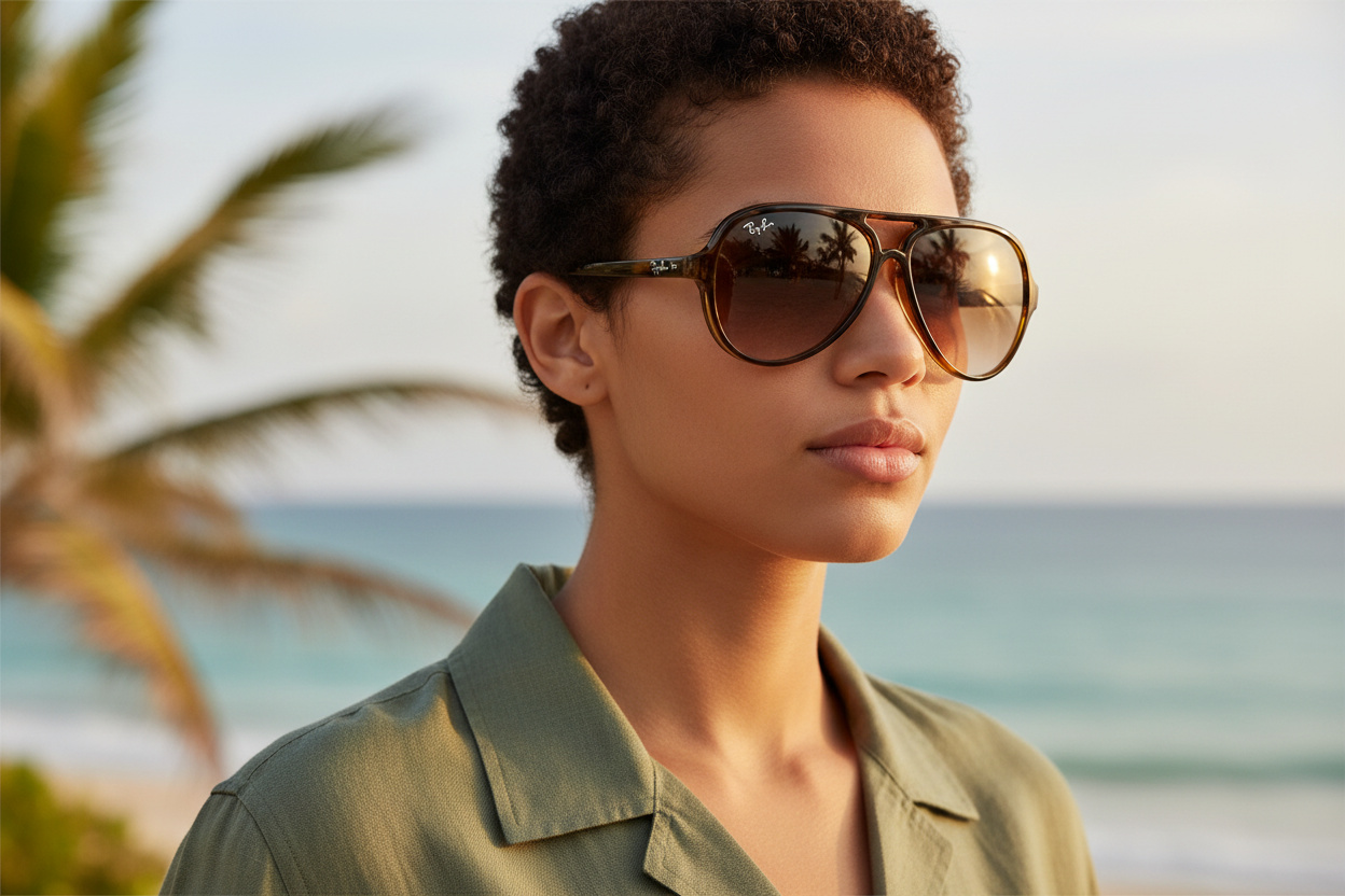 Vooraanzicht Ray-Ban CATS 5000 (RB4125 - 710/51)