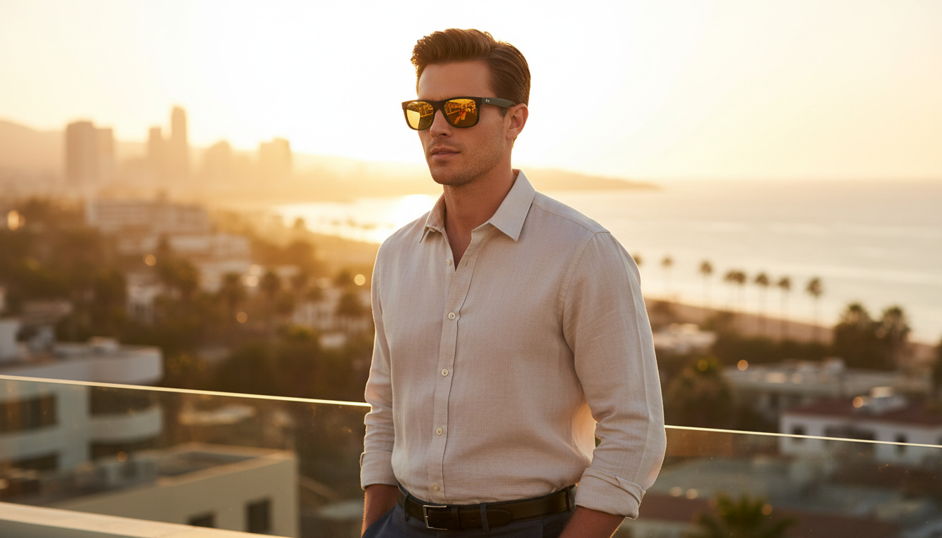 Vooraanzicht Ray-Ban JUSTIN (RB4165 - 622/5A)