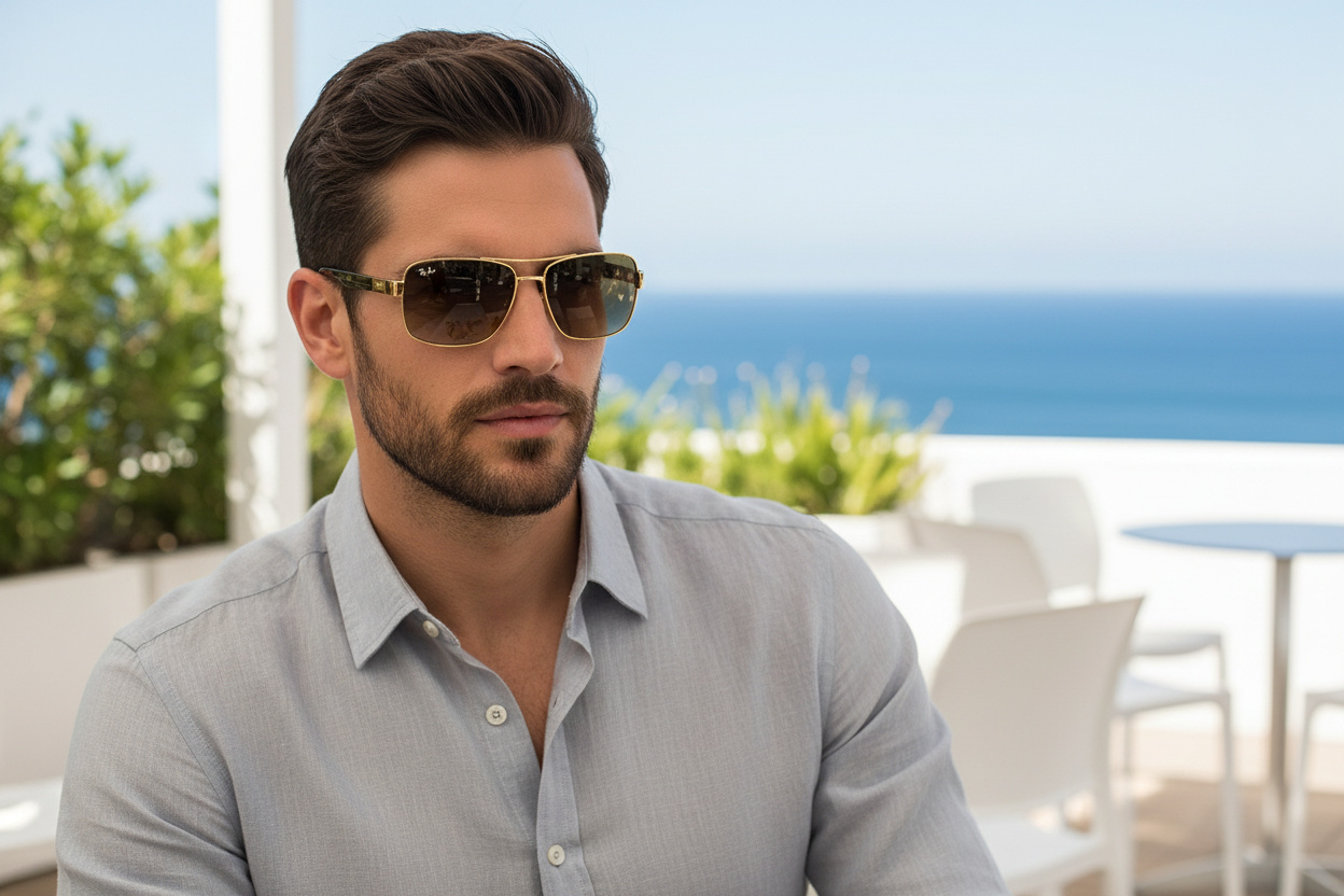 Vooraanzicht Ray-Ban RB3522 (001/13)