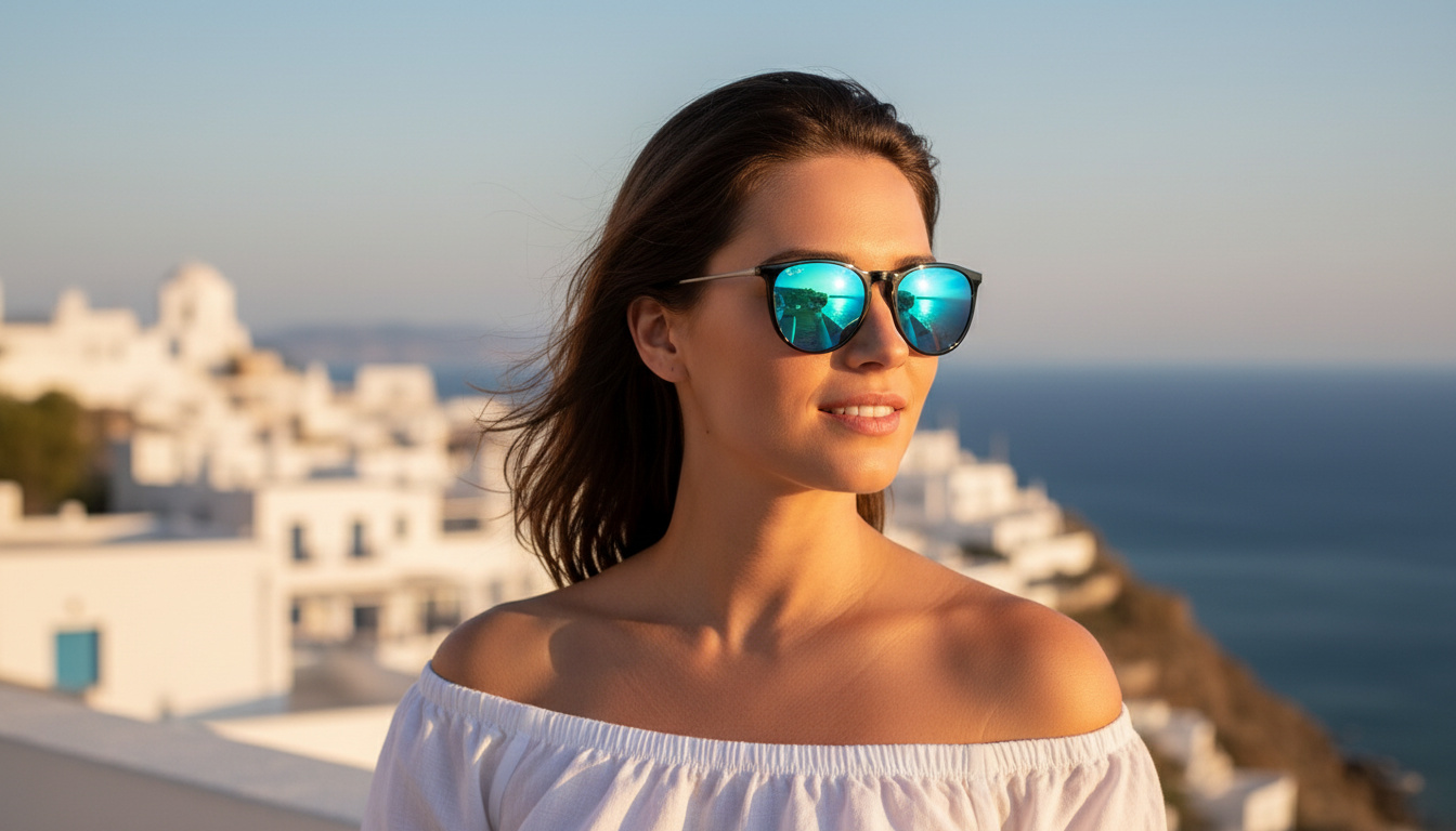 Vooraanzicht Ray-Ban ERIKA (RB4171 - 601/55)