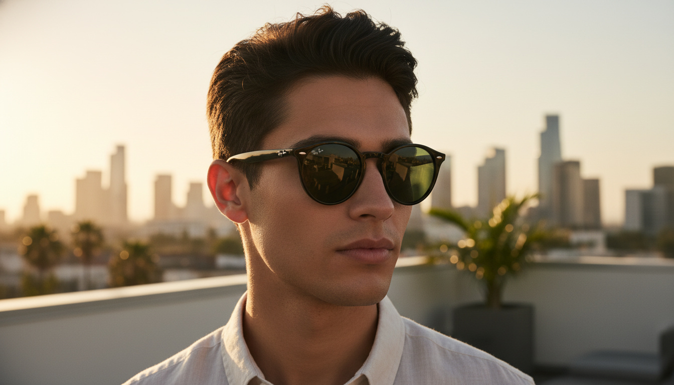 Vooraanzicht Ray-Ban RB2180 (601/71)