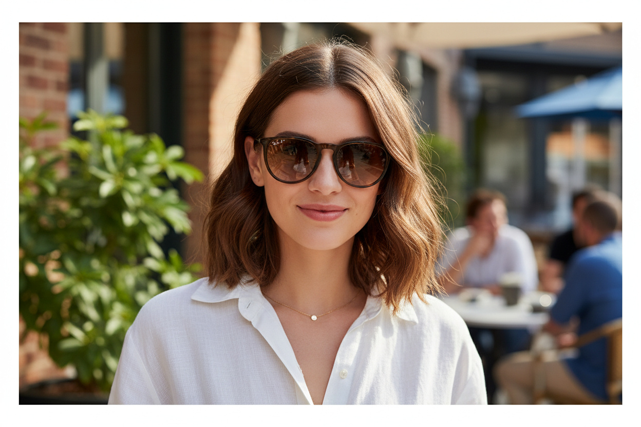 Vooraanzicht Ray-Ban ERIKA (RB4171 - 710/T5)