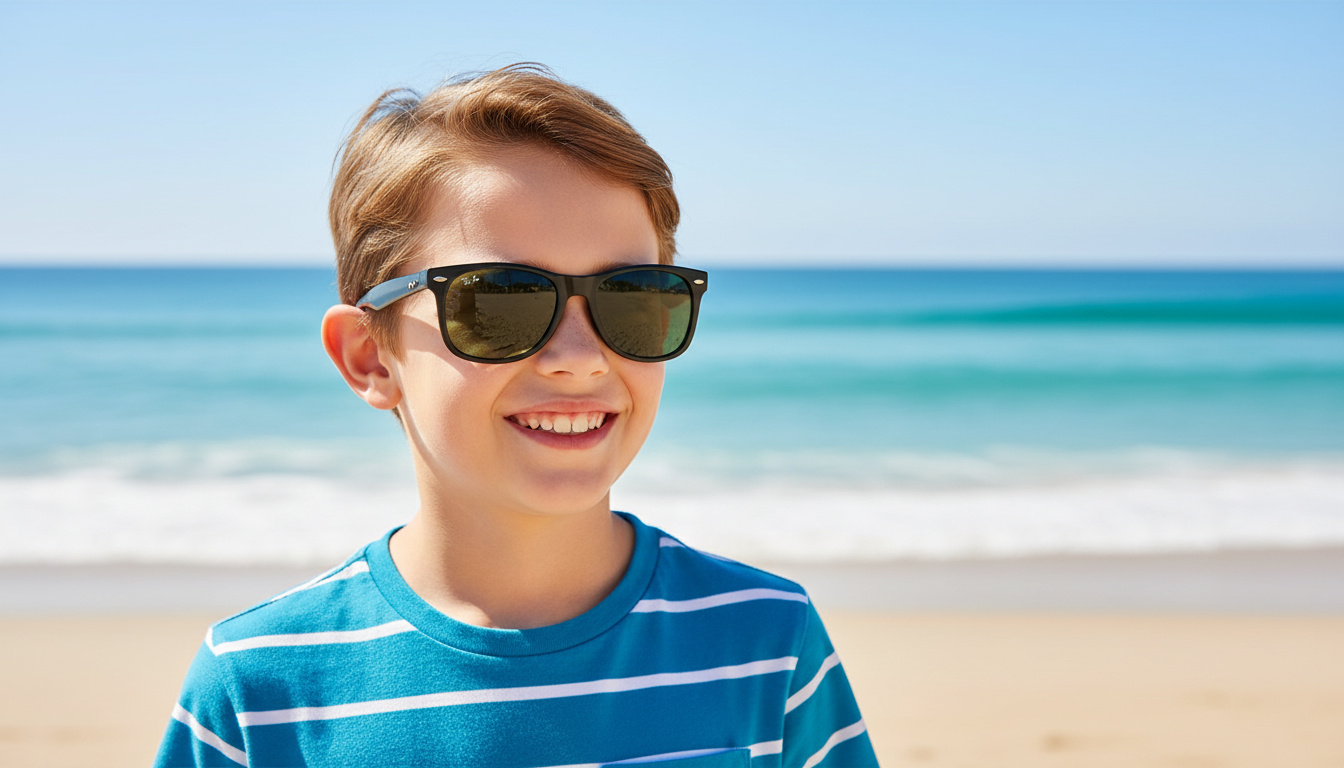 Vooraanzicht Ray-Ban Kids JUNIOR NEW WAYFARER (RJ9052S - 100/71)