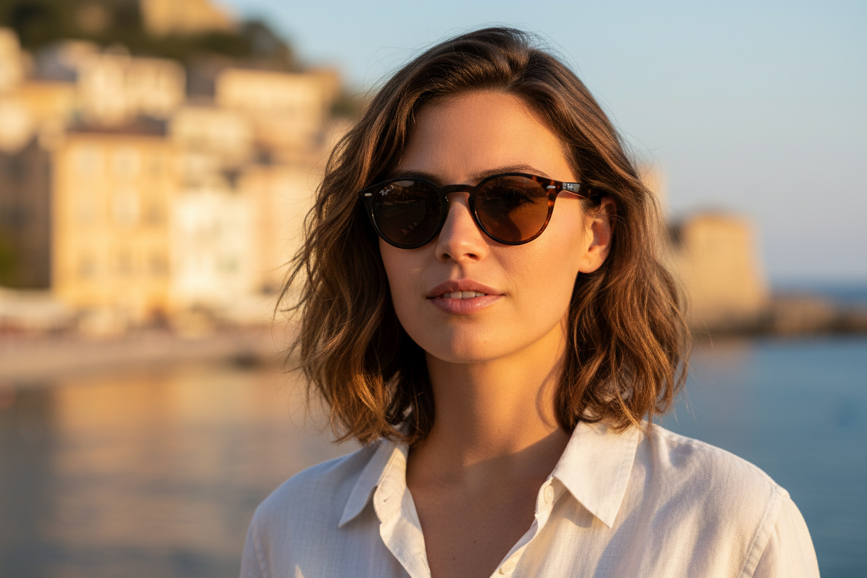 Vooraanzicht Ray-Ban RB2180 (710/83)