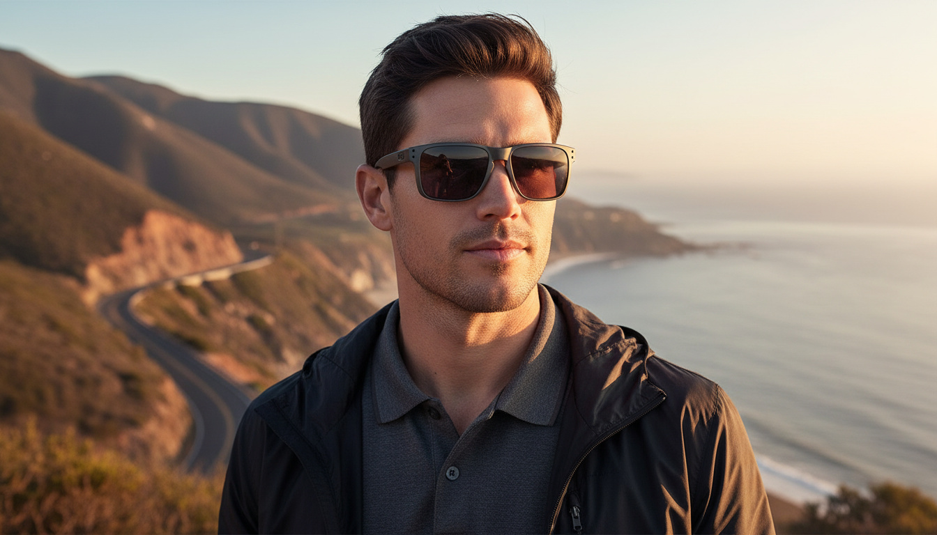 Vooraanzicht Oakley HOLBROOK (OO9102 - 9102B5)