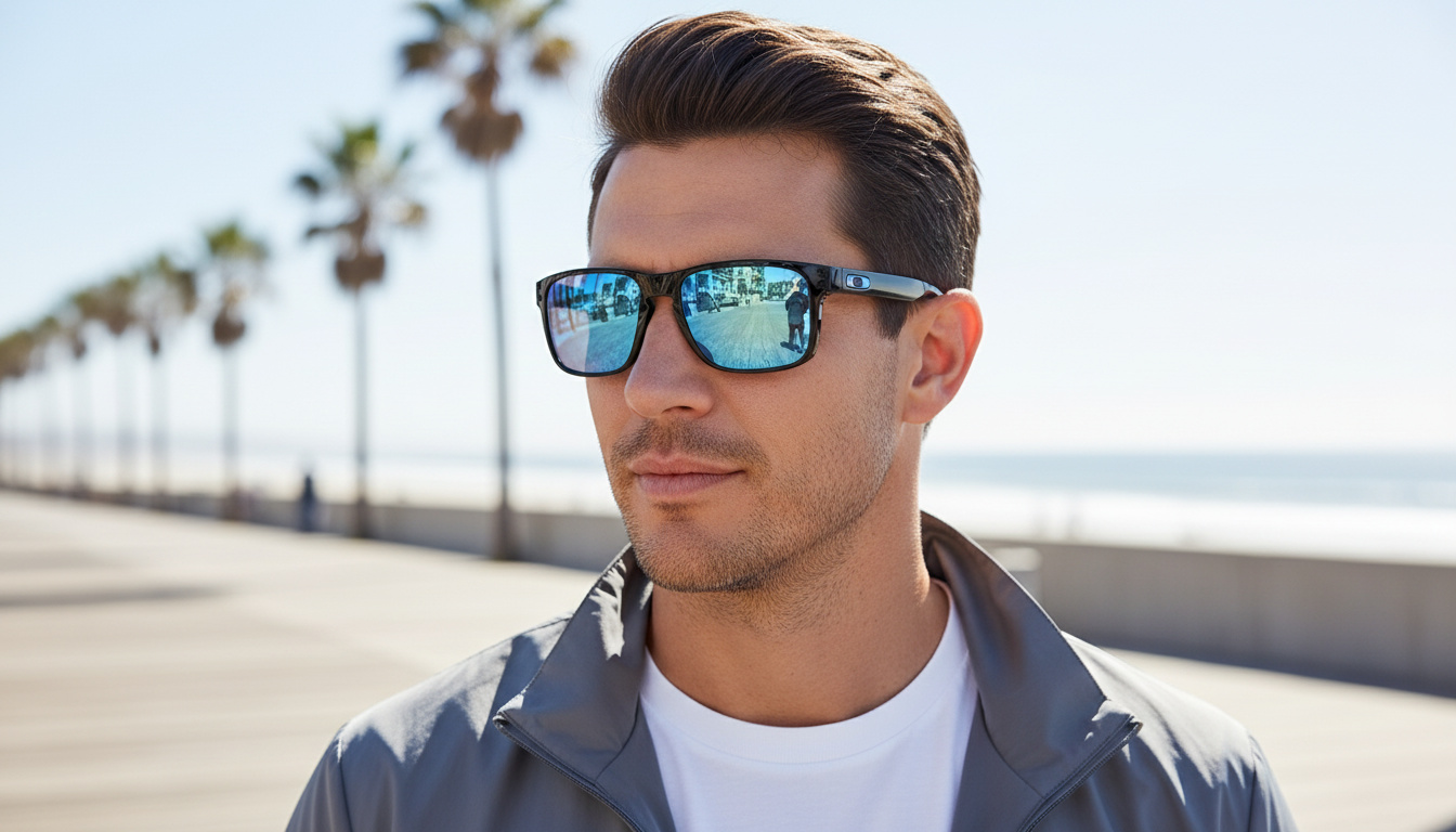 Vooraanzicht Oakley HOLBROOK (OO9102 - 9102C1)