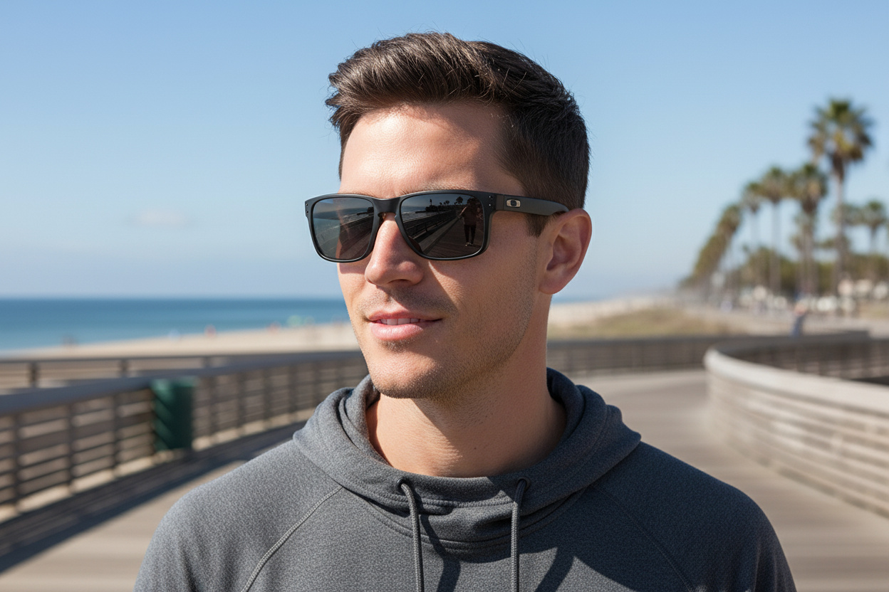 Vooraanzicht Oakley HOLBROOK (OO9102 - 9102D6)