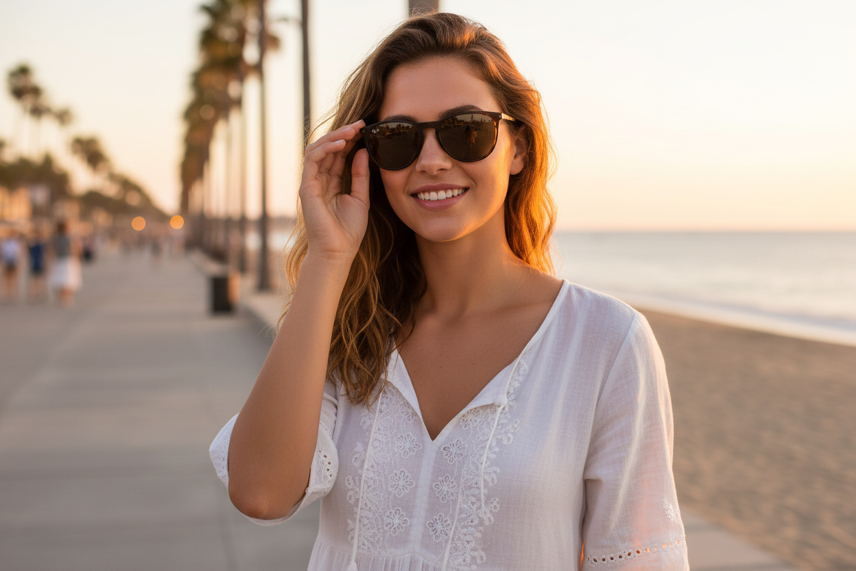 Vooraanzicht Ray-Ban Kids JUNIOR ERIKA (RJ9060S - 700673)