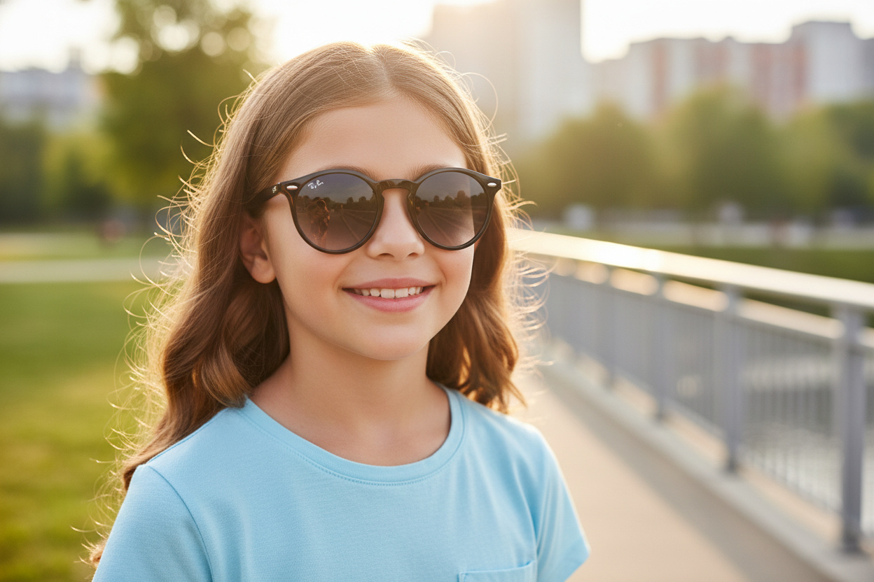 Vooraanzicht Ray-Ban Kids RJ9064S (100/11)
