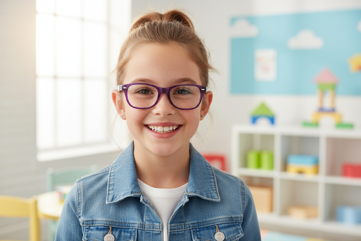 Vooraanzicht Ray-Ban Kids RY1555 (3666)