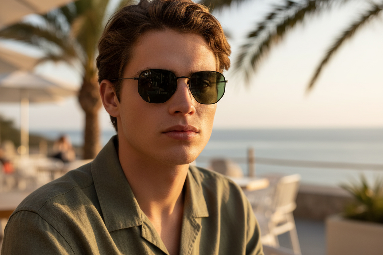 Vooraanzicht Ray-Ban HEXAGONAL (RB3548N - 002/58)