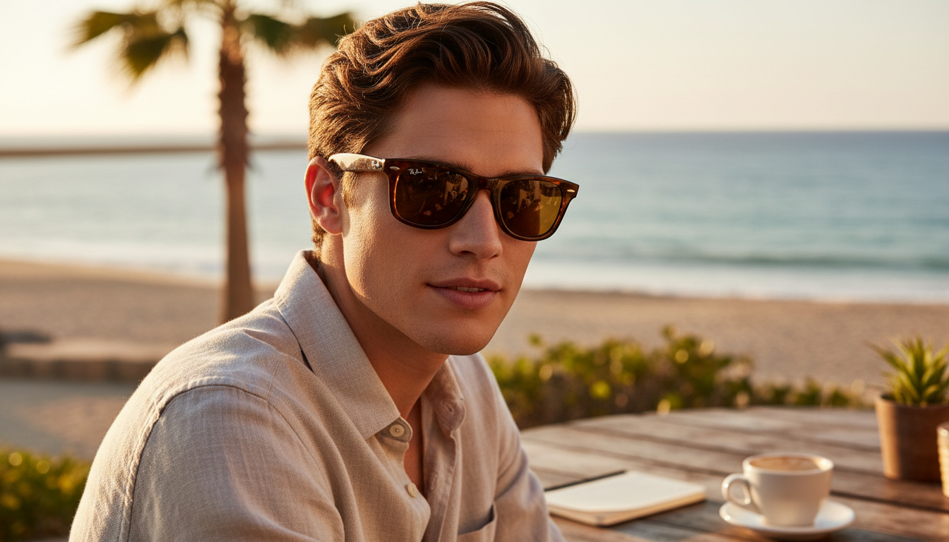 Vooraanzicht Ray-Ban WAYFARER (RB2140 - 954)