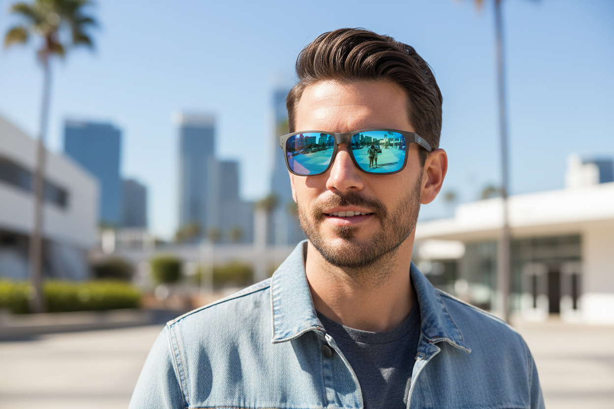Vooraanzicht Oakley HOLBROOK METAL (OO4123 - 412307)