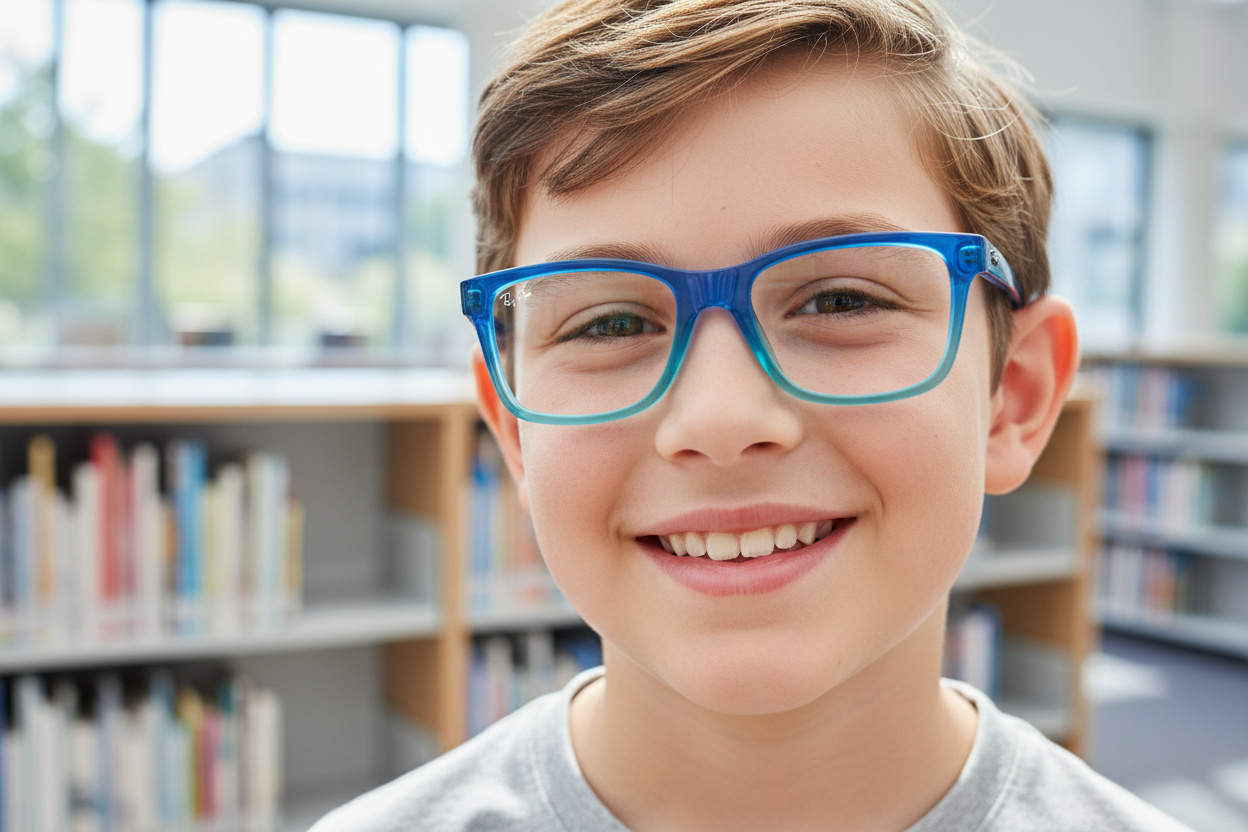 Vooraanzicht Ray-Ban Kids RY1536 (3731)