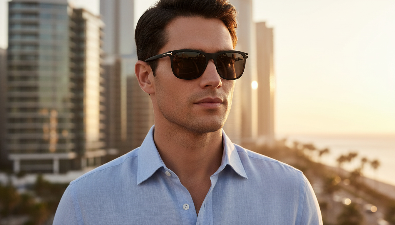 Vooraanzicht Tom Ford ALASDHAIR (FT0526 - 02A)