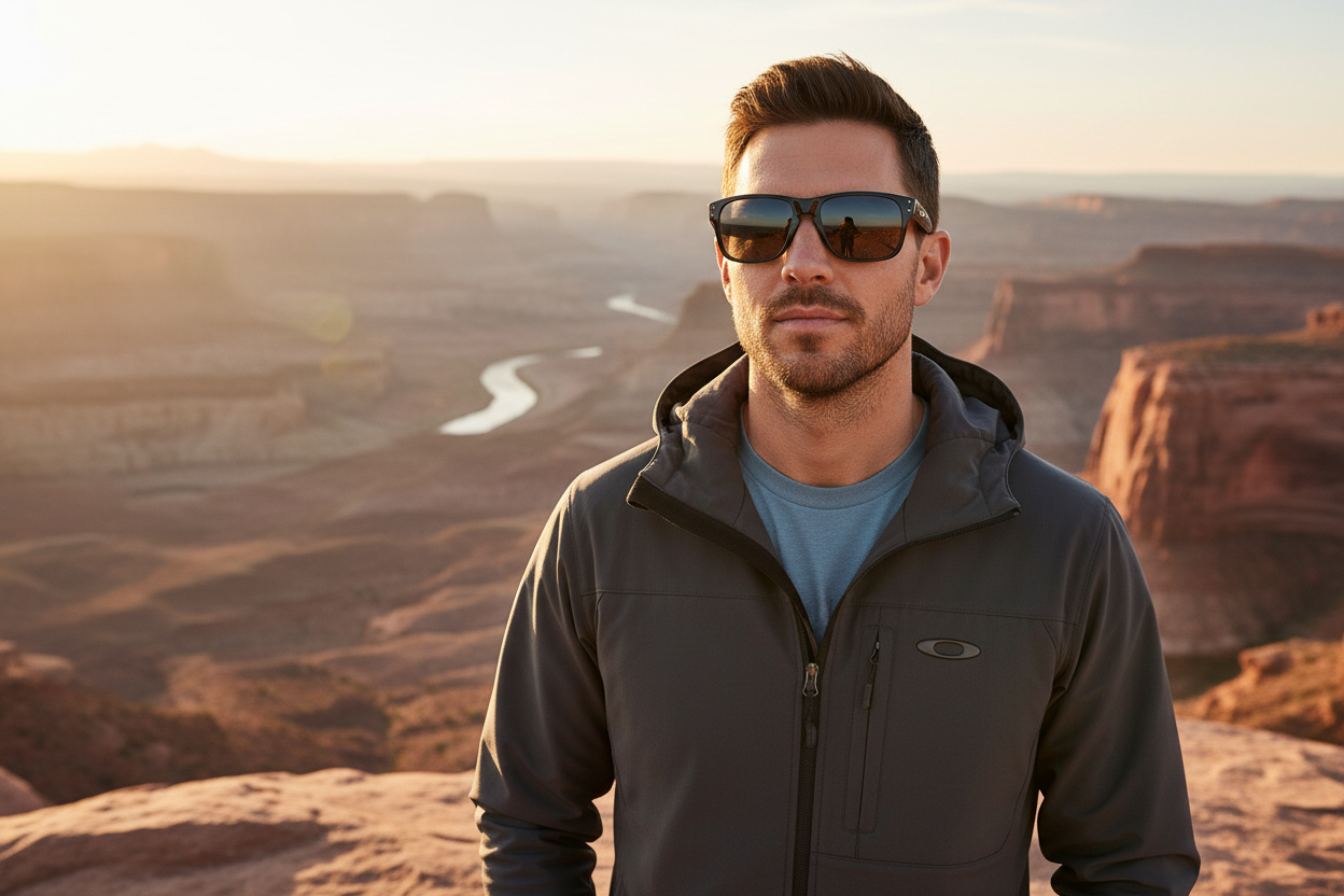 Vooraanzicht Oakley HOLBROOK (OO9102 - 9102E1)