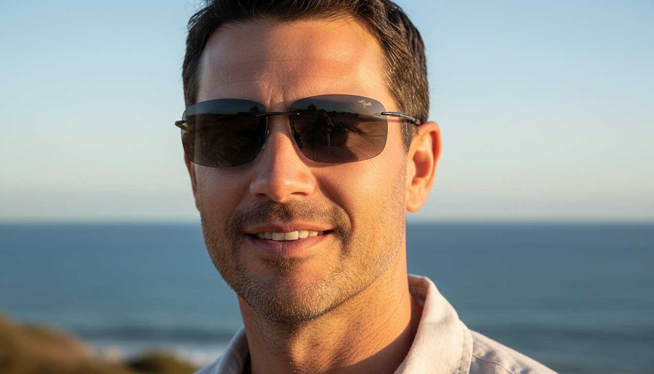 Vooraanzicht Maui Jim Breakwall (422-02)