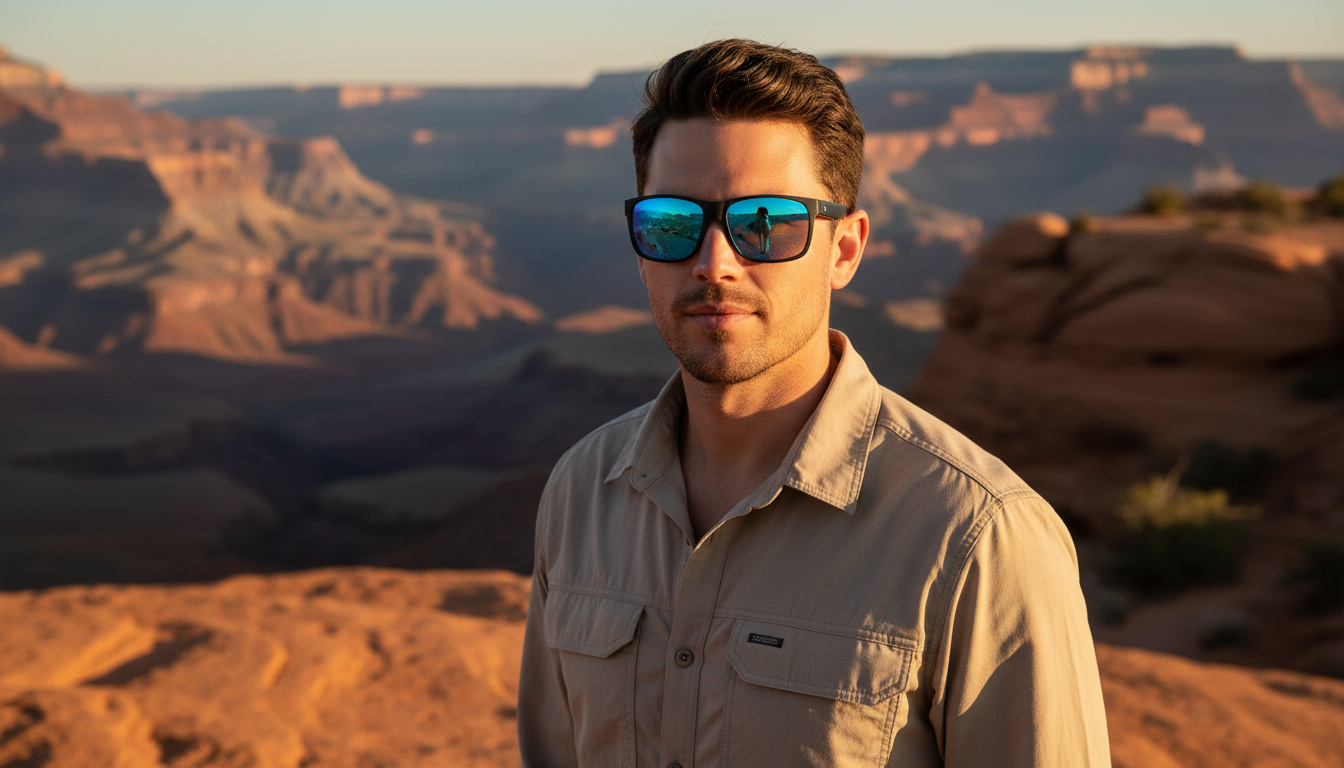Vooraanzicht Maui Jim Red Sands (B432-2M)