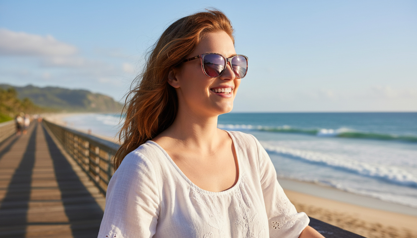 Vooraanzicht Maui Jim Ocean (RS723-12B)