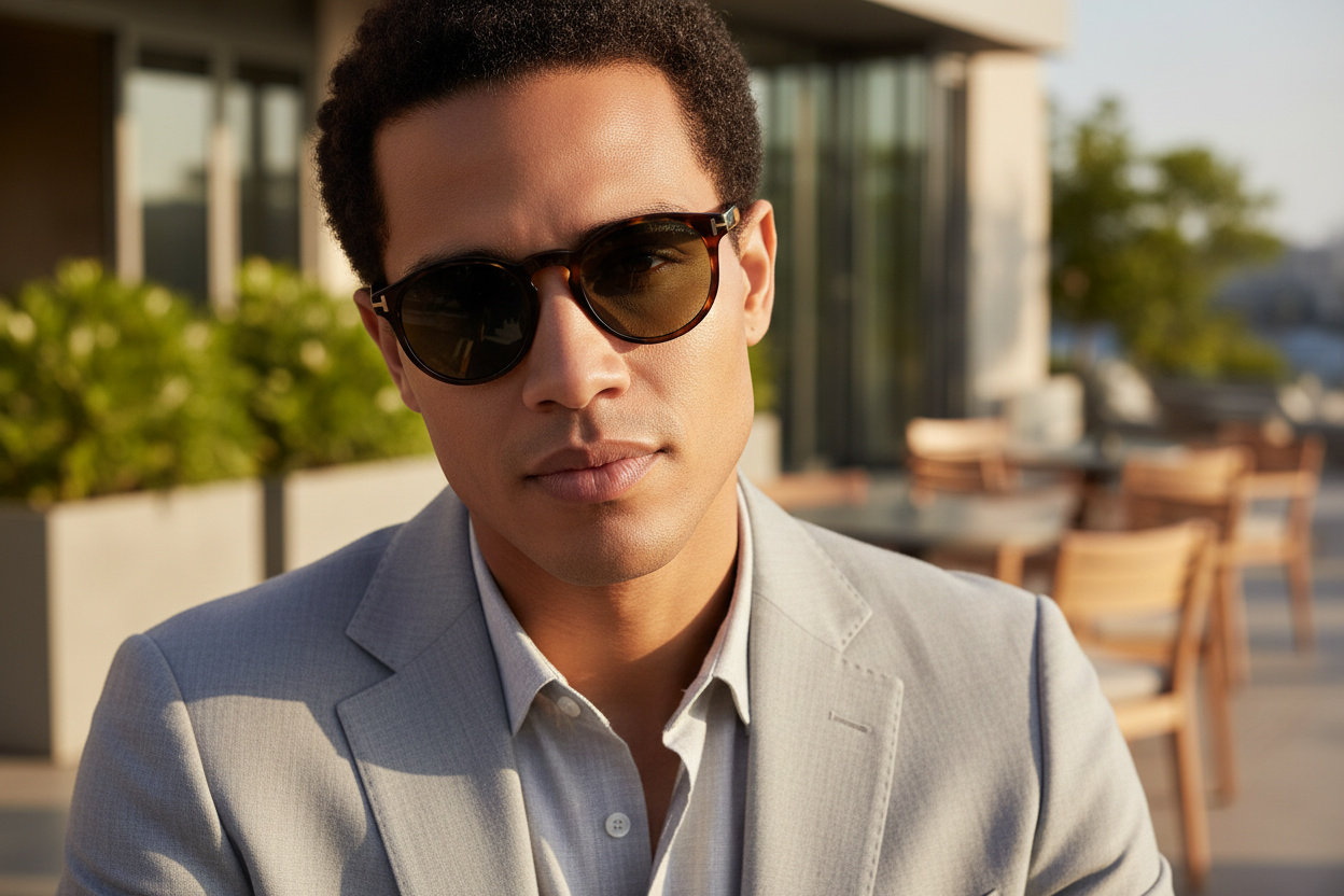 Vooraanzicht Tom Ford IAN-02 (FT0591 - 52N)