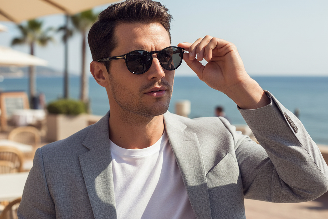 Vooraanzicht Tom Ford IAN-02 (FT0591 - 01A)