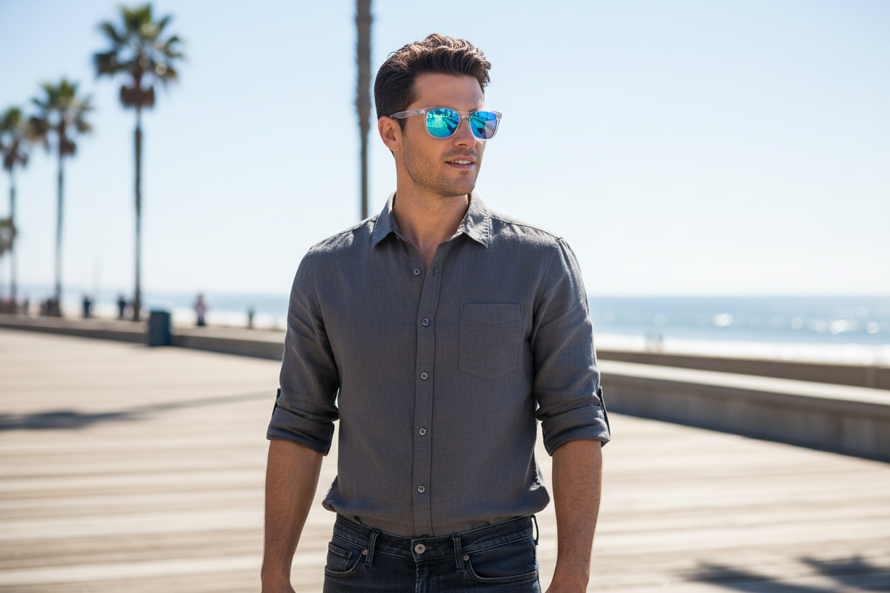 Vooraanzicht Oakley FROGSKINS (OO9013 - 9013D0)
