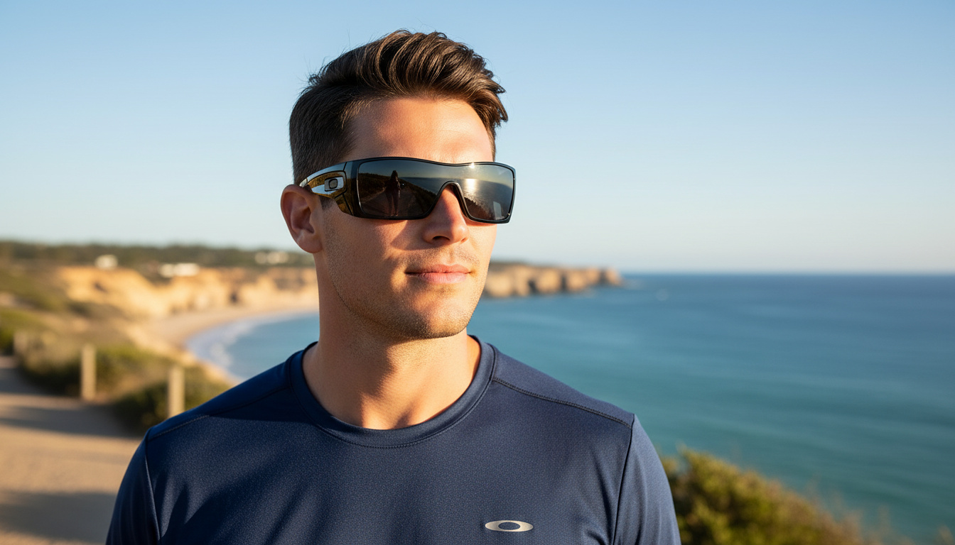 Vooraanzicht Oakley BATWOLF (OO9101 - 910157)