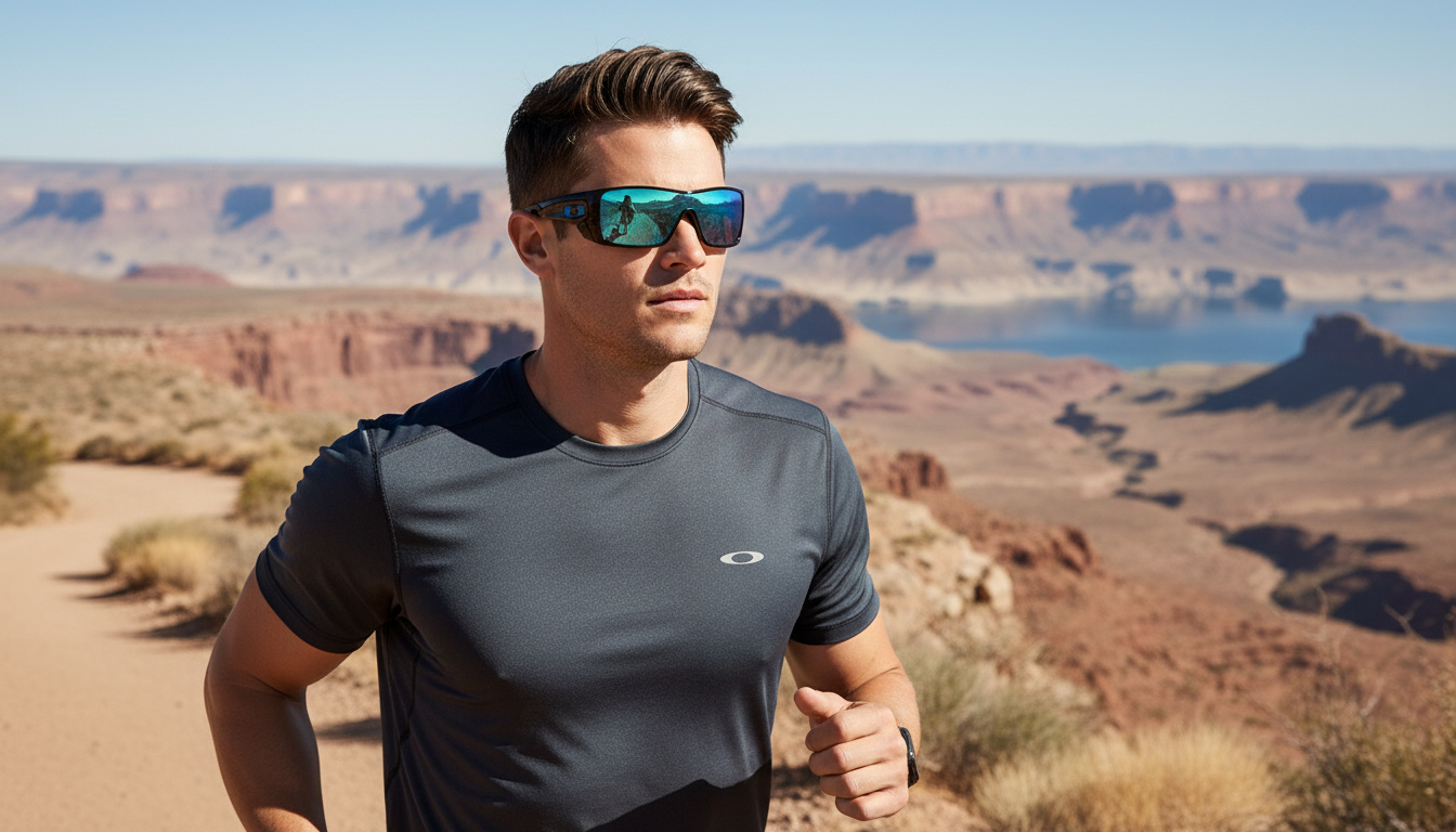 Vooraanzicht Oakley BATWOLF (OO9101 - 910158)