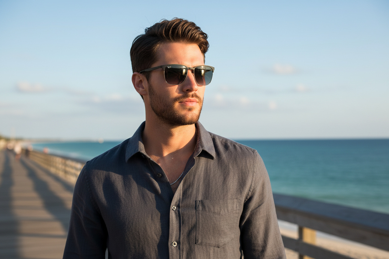 Vooraanzicht Ray-Ban RB3569 (90048G)
