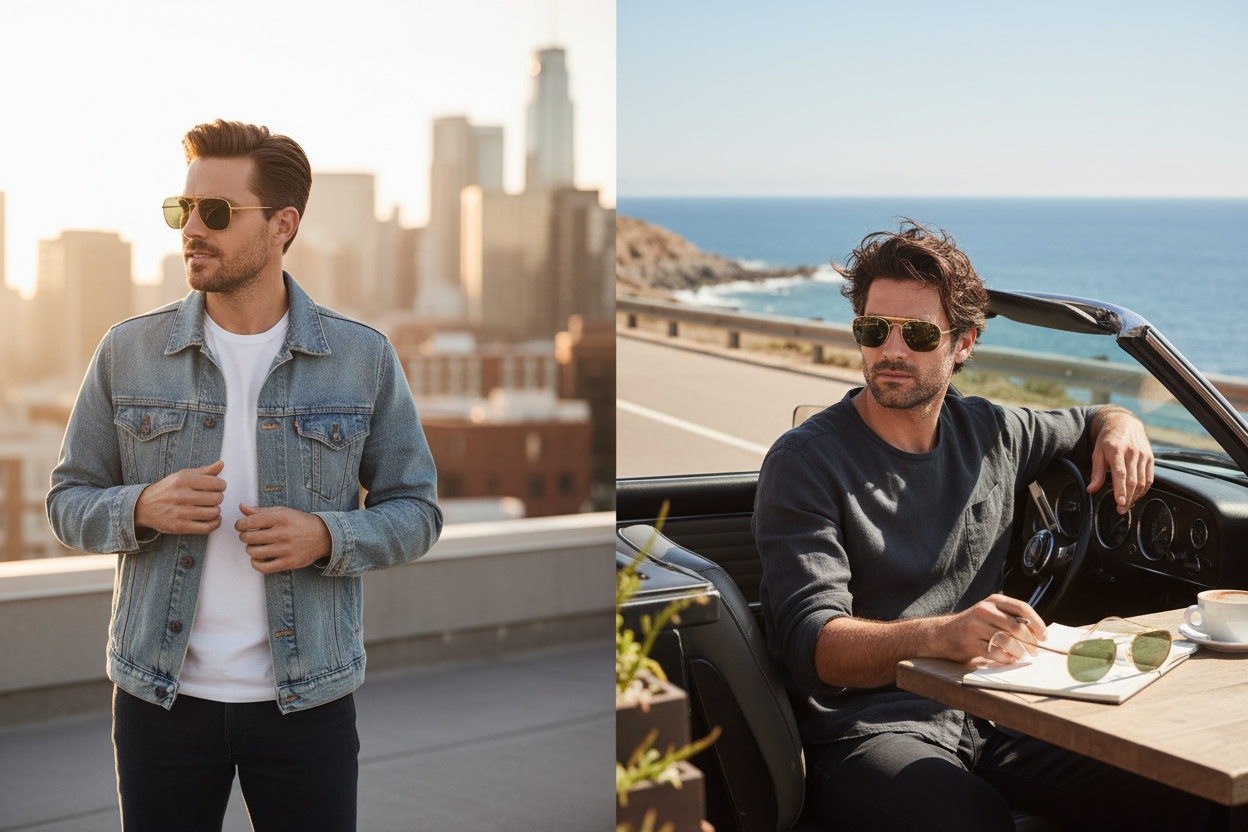 Vooraanzicht Ray-Ban THE MARSHAL (RB3648 - 001)