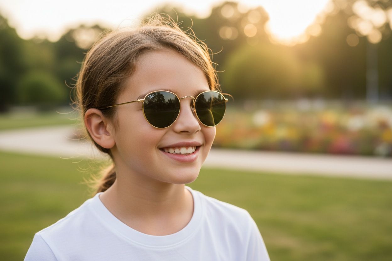 Vooraanzicht Ray-Ban Kids JUNIOR ROUND (RJ9547S - 223/71)