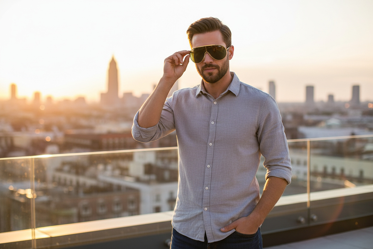 Vooraanzicht Ray-Ban WINGS (RB3597 - 905071)