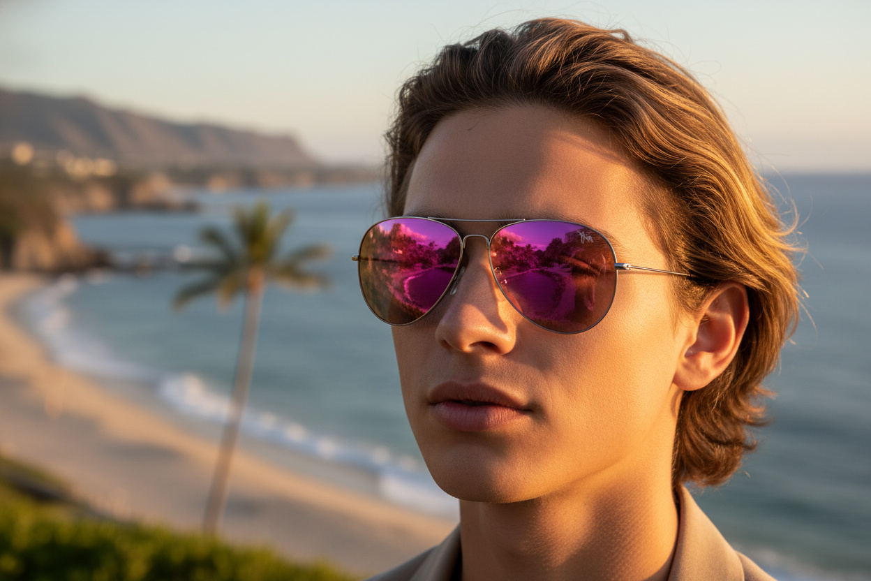 Vooraanzicht Maui Jim Mavericks (P264-16R)